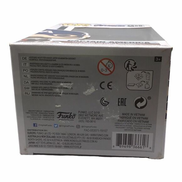 Funko Pop! Marvel Avengers Endgame Captain America #450 Figure NIB - Picture 5 of 15